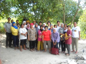 Kunjungan GEF- SGP & Kementerian LH ke Muara Tanjung